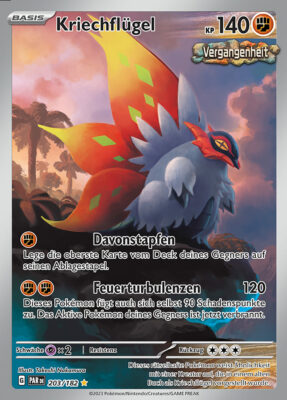 Kriechflügel_PAR-DE-203-182_Paradox-Rift-Paradoxrift_Illustration-Rare-Pokémon-Karte_Deutsch