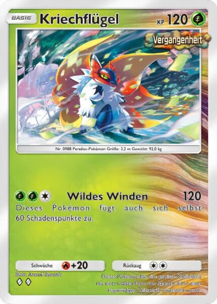 Kriechflügel–004-074-B3a-Paradoxansturm-Pokémon-TCG-Sammelkartenspiel-Pocket-Karte-Deutsch