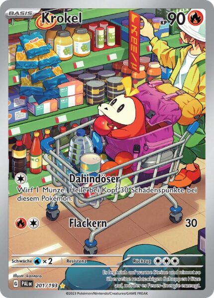 Krokel-201-193-Entwicklungen-in-Paldea-Illustration-Rare-Pokémon-Karte-Deutsch-TCG