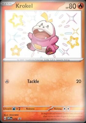Krokel-SVP-DE-079-Paldeas-Schicksale-Shiny-Schillernd-Promo-Karte