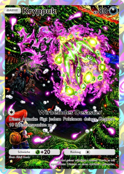 Kryppuk-172-207-Kollision-von-Raum-und-Zeit-Pokémon-TCG-Sammelkartenspiel-Pocket-Illustration-Rare-Karte