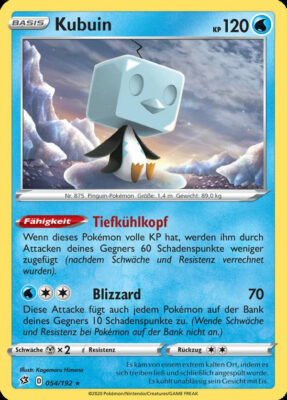 Kubuin-054-Clash-der-Rebellen-Pokémon-Karte
