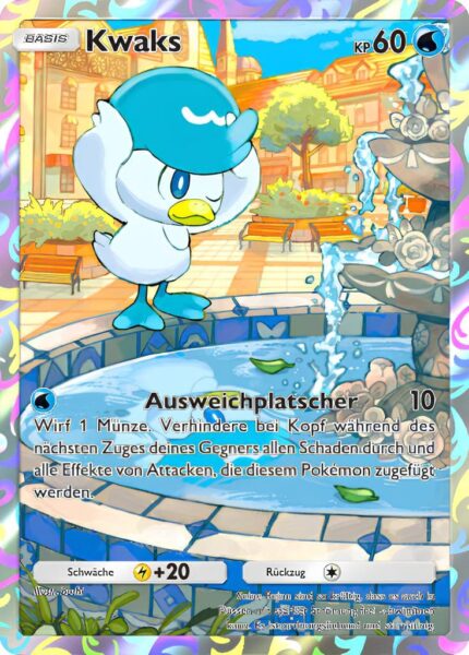 Kwaks-033-P-B-Promo-Karte-Pokémon-TCG-Sammelkartenspiel-Pocket-Deutsch