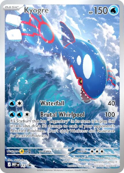 Kyogre-MEP-117-Promo-Pokémon-Karte-Englisch-neu