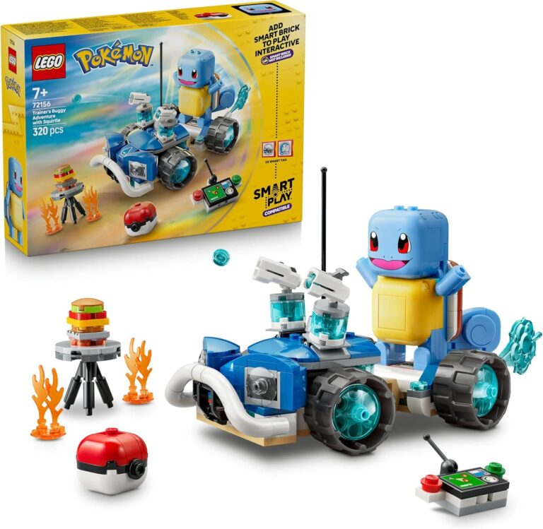 LEGO-Pokémon-Schiggy-Trainer-Buggyabenteuer-Bausatz-Set