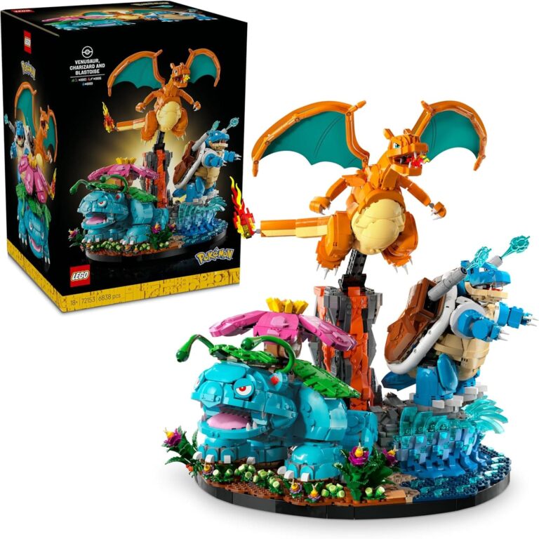 LEGO-Pokémon-Set-Glurak-Turtok-Bisaflor-3D-Figuren-72153