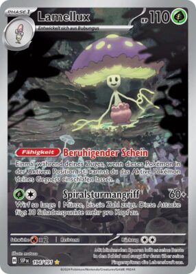 Lamellux-194-191-SSP-DE-Karmesin-Purpur-Stürmische-Funken-Illustration-Rare-Pokémon-Karte-Deutsch-TCG