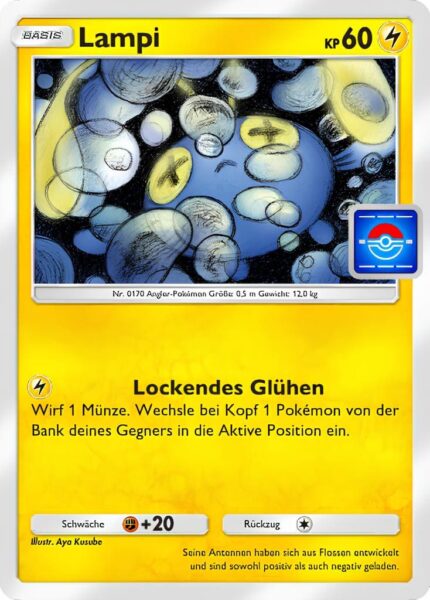 Lampi-095-P-A-Promo-Karte-Pokémon-TCG-Sammelkartenspiel-Pocket-Deutsch