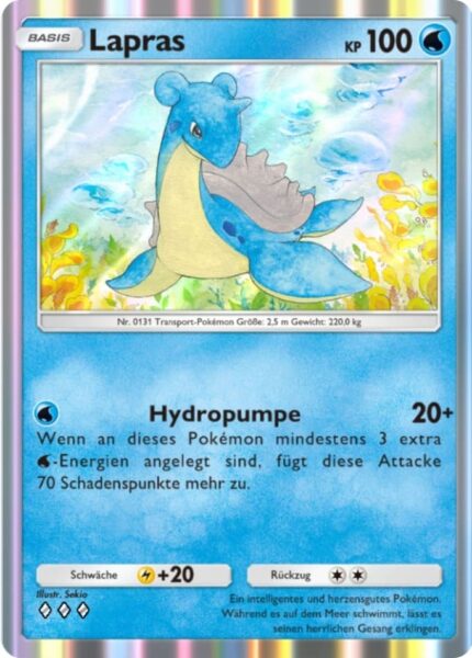 Lapras-79-Pokémon-TCG-Sammelkartenspiel-Pocket-Unschlagbare-Gene-Digitale-Karte