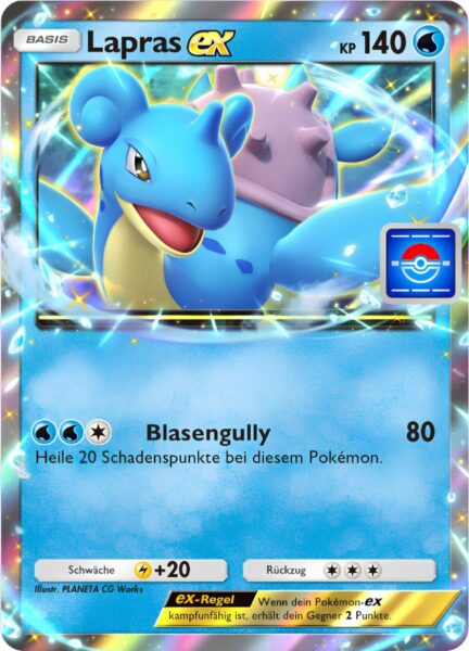 Lapras-ex-014-P-A-Pokémon-TCG-Sammelkartenspiel-Pocket-PROMO-PACK-A-Digitale-Karte-Deutsch