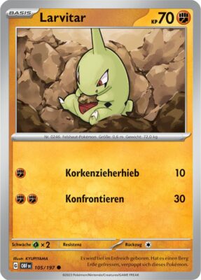 Larvitar_105-197_OBF_Obsidianflammen_Obsidian-Flames_Pokémon-Karte_Deutsch