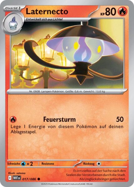 Laternecto-017-086-WHT-DE-Weiße-Flammen-Pokémon-Karte-Karmesin-Purpur-Deutsch