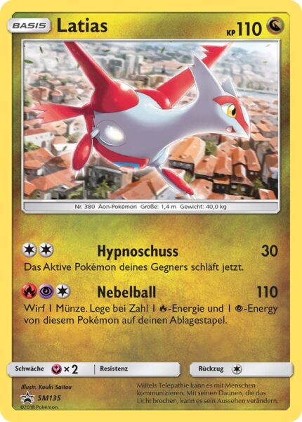 Latias-SM135-Black-Star-Promo-Pokémon-Karte-Majestät-der-Drachen