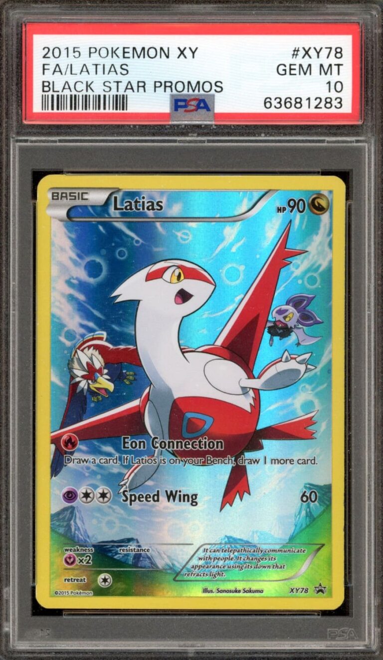 Latias-XY78-Black-Star-Promo-Pokémon-Karte-Englisch-PSA-10