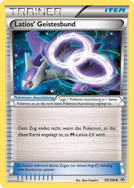 Latios-Geistesbund-85-108-XY-Drachenleuchten-Pokémon-Karte-Deutsch-TCG-Sammelkartenspiel
