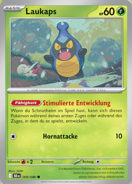 Laukaps-009-086-BLK-DE-Schwarze-Blitze-Pokémon-Karte-Karmesin-Purpur-Deutsch