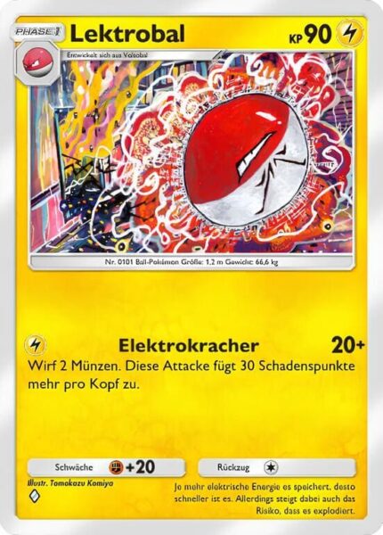 Lektrobal-056-155-B3-Pulsierende-Aura-Pokémon-TCG-Sammelkartenspiel-Pocket-Karte-Deutsch