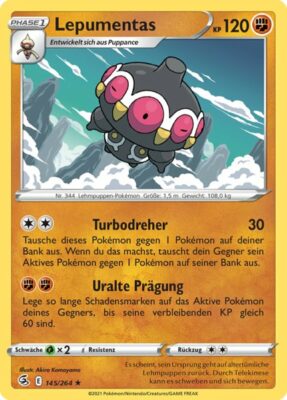 Lepumentas_Fusionsangriff_145_Pokémon-Karte