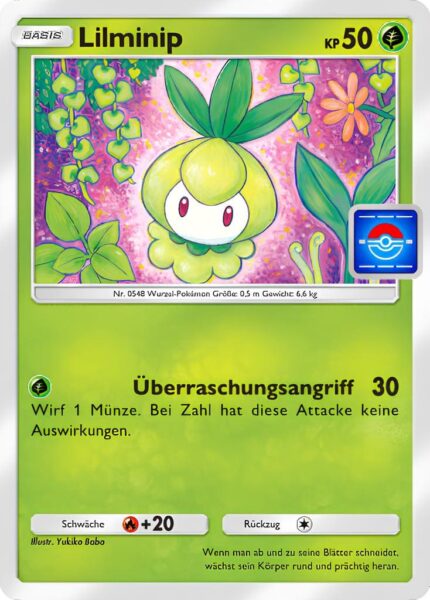 Lilminip-002-P-B-Promo-Karte-Pokémon-TCG-Sammelkartenspiel-Pocket-Deutsch