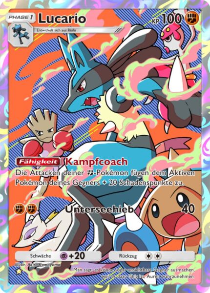 Lucario-Kollision-von-Raum-und-Zeit-Pokémon-TCG-Sammelkartenspiel-Pocket-Karte