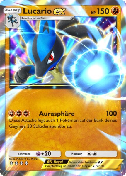 Lucario-ex-A2b-Glänzendes-Festival-Pokémon-TCG-Sammelkartenspiel-Pocket-Karte-Deutsch