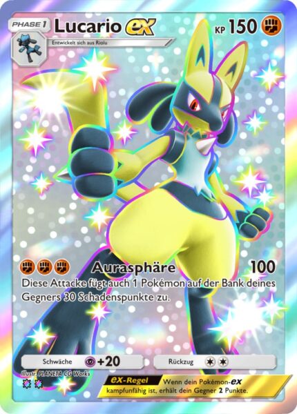 Lucario-ex-A2b-Glänzendes-Festival-Pokémon-TCG-Sammelkartenspiel-Pocket-Shiny-Schillernd-Karte-Deutsch