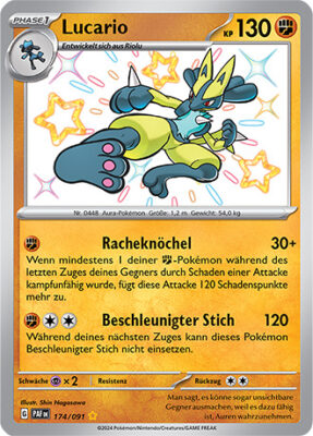 Lucario_174-091_PAF-DE_Shiny_Schillernd_Paldeas-Schicksale_Pokémon-Karte_Deutsch