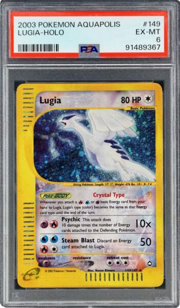 Lugia-149-147-Aquapolis-Pokémon-Karte-PSA-6-Englisch