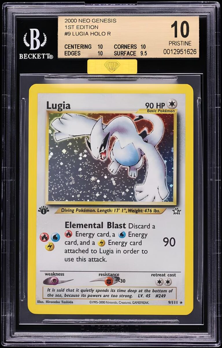 Lugia-9-111-Neo-Genesis-1st-Edition-Pokémon-Karte-Englisch-BGS-10