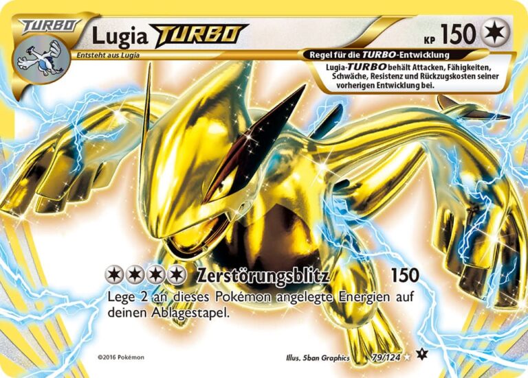 Lugia-TURBO-79-124-XY-Schicksalsschmiede-Pokémon-Karte-TCG-Sammelkartenspiel