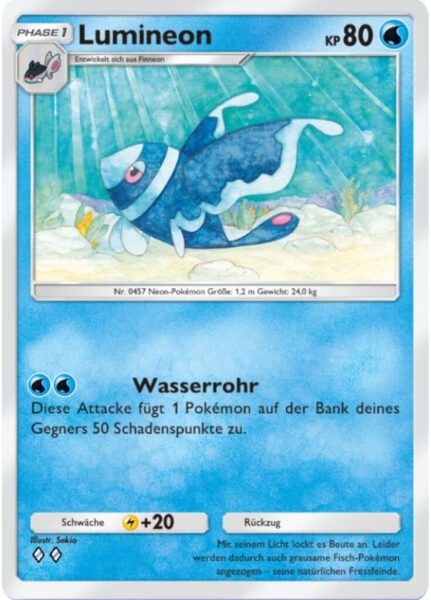 Lumineon-021-068-Pokémon-TCG-Sammelkartenspiel-Pocket-Mysteriöse-Insel-Karte-A1a