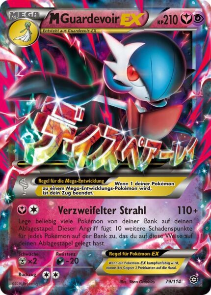 M-Guardevoir-EX-79-114-XY-Dampfkessel-Mega-Pokémon-Karte-Deutsch