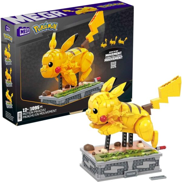 MEGA-Construx-Pokémon-Pikachu-Figur-beweglich-Jumbo-XXL-Bausatz-Bauset