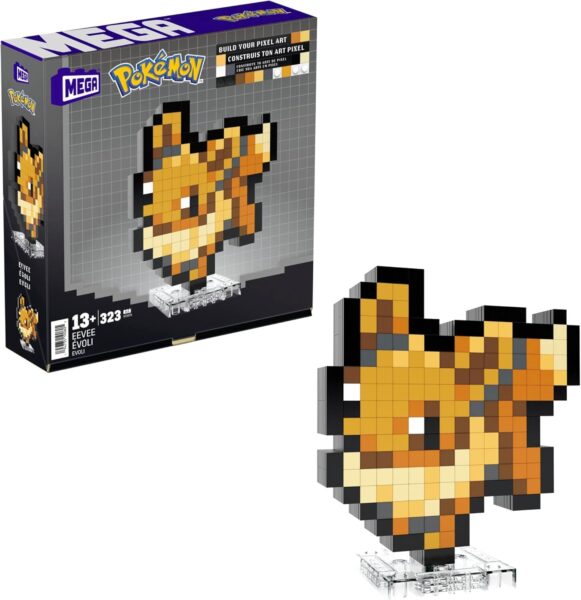 MEGA-Pokémon-Pixel-Art-Figur-Evoli