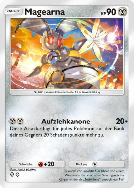 Magearna-121-155-B3-Pulsierende-Aura-Pokémon-TCG-Sammelkartenspiel-Pocket-Karte-Deutsch