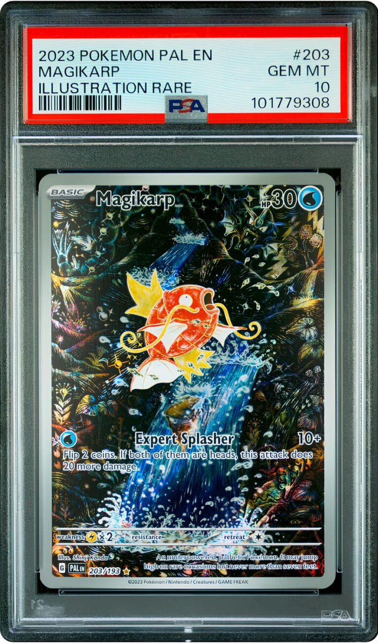 Magikarp-Karpador-203-193-Paldea-Evolved-PSA-10-Pokémon-Karte-Englisch