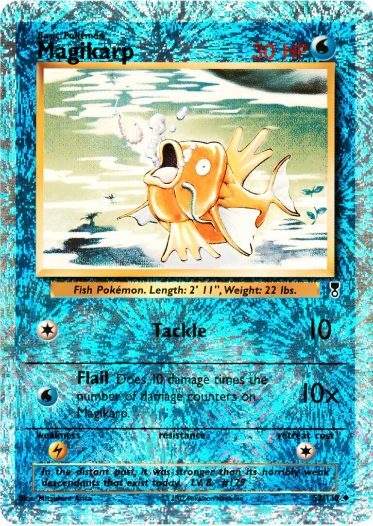 Magikarp-Karpador-52-110-Legendary-Collection-Reverse-Holo-Pokémon-Karte