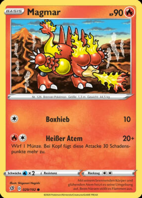 Magmar-029-Clash-der-Rebellen-Pokémon-Karte