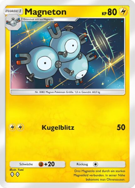 Magneton-052-207-Kollision-von-Raum-und-Zeit-Pokémon-TCG-Sammelkartenspiel-Pocket-Karte