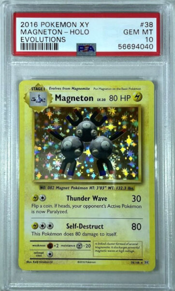 Magneton-38-108-XY-Evolutions-PSA-10-Pokémon-Karte