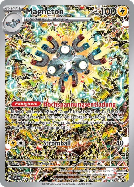 Magneton-SVP-DE-159-Black-Star-Promo-Pokémon-Karte-Deutsch