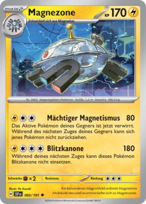 Magnezone-060-191-SSP-DE-Karmesin-Purpur-Stürmische-Funken-Pokémon-Karte-Deutsch-TCG