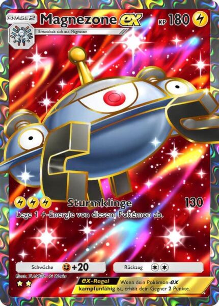 Magnezone-ex-183-155-B3-Pulsierende-Aura-Pokémon-TCG-Sammelkartenspiel-Pocket-Karte-Deutsch