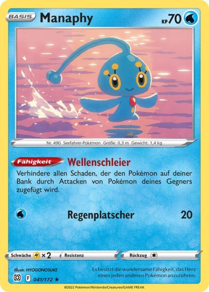 Manaphy-041-172-Strahlende-Sterne-Pokémon-Karte