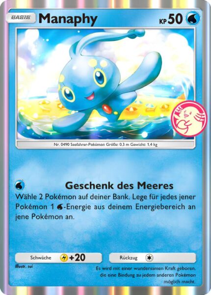 Manaphy-048-P-A-Promo-Karte-Pokémon-TCG-Sammelkartenspiel-Pocket