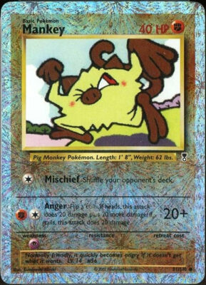 Mankey_Menki_81-110_Legendary-Collection-Reverse-Holo_Pokémon-Karte