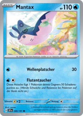 Mantax-040-191-SSP-DE-Karmesin-Purpur-Stürmische-Funken-Pokémon-Karte-Deutsch-TCG
