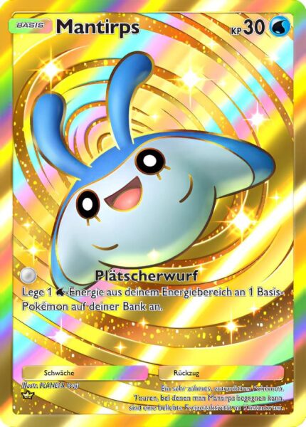 Mantirps-105-071-Verborgene-Quelle-A4a-Pokémon-TCG-Sammelkartenspiel-Pocket-Karte