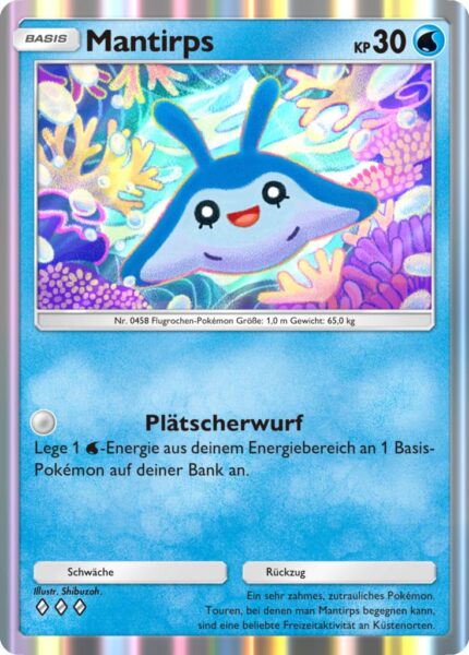 Mantirps-A4a-Verborgene-Quelle-Pokémon-TCG-Sammelkartenspiel-Pocket-Karte
