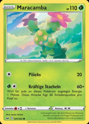 Maracamba-007-Schwert-Schild-Pokémon-Karte